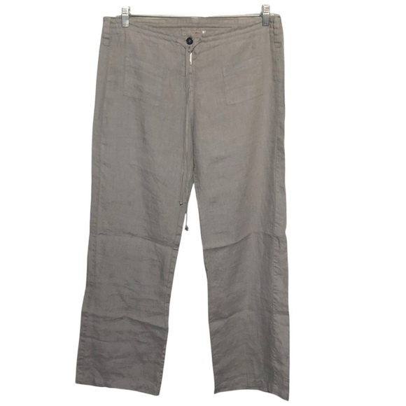 Johnny Was Linen Wide Leg Pants - Picture 6 of 6